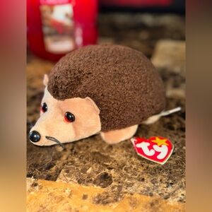 🦔TY Beanie Baby – Prickles the Hedgehog (1998)